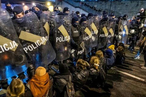 Proteste gegen das verschärfte Abtreibungsgesetz
