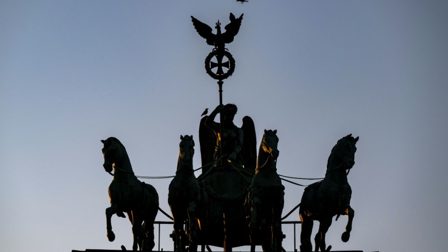 Quadriga auf Brandenburger Tor