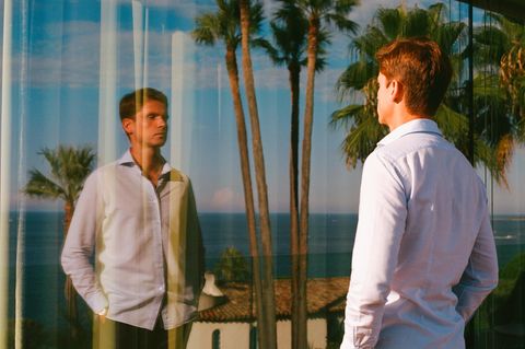 Christopher Eppinger in Cannes, wo er eine 14 Mio. Euro teure Hausrenovierung beaufsichtigt