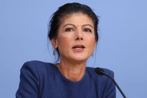 "Wir haben schon einen wahnsinnigen Meinungsdruck", glaubt Sahra Wagenknecht.