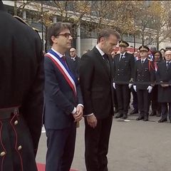 Macron gedenkt den Opfern