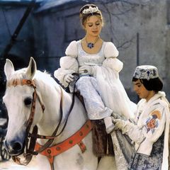 Eine Szene aus dem Film "Drei Haselnüsse für Aschenbrödel"