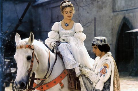 Eine Szene aus dem Film "Drei Haselnüsse für Aschenbrödel"