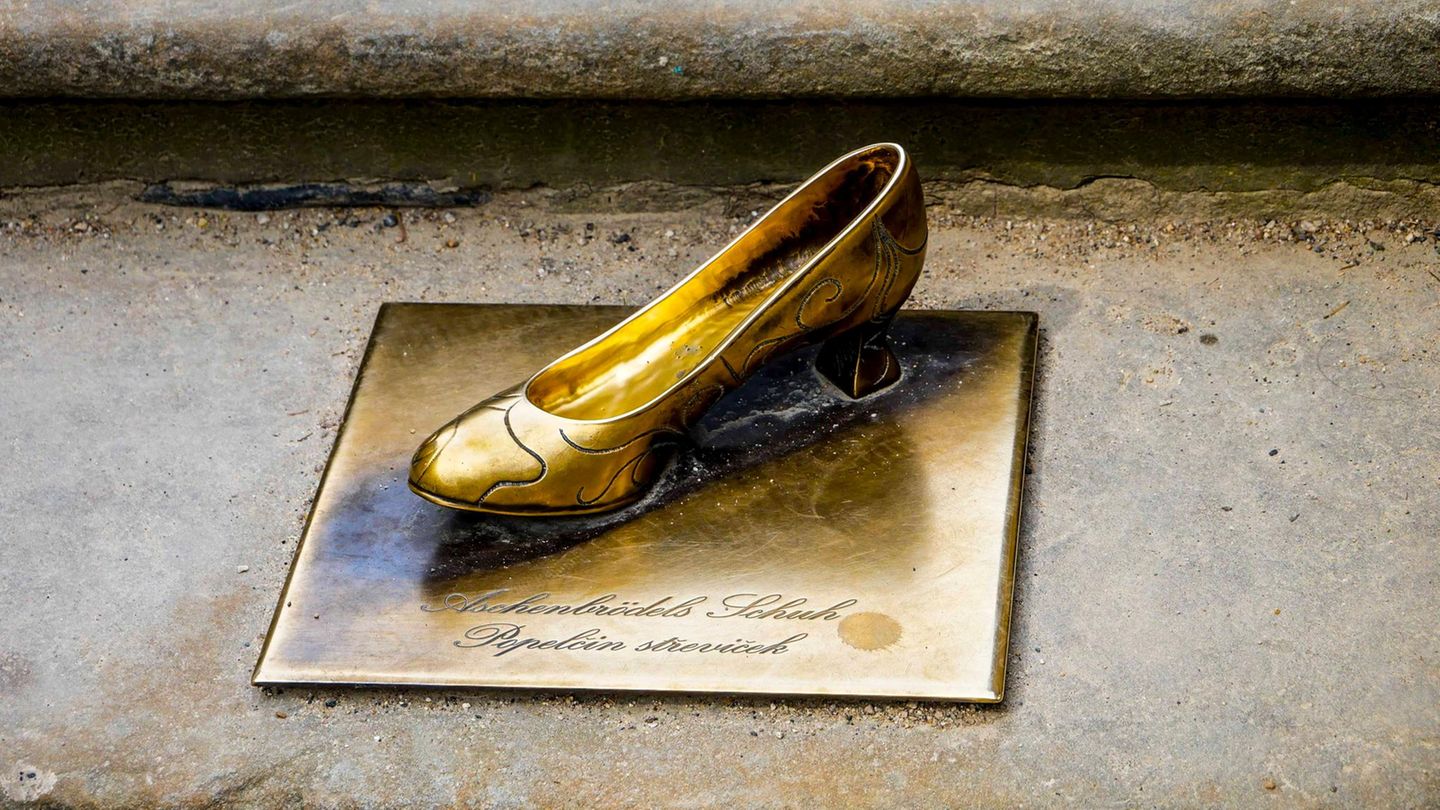 Große Treppe am Schloss Moritzburg, Sachsen