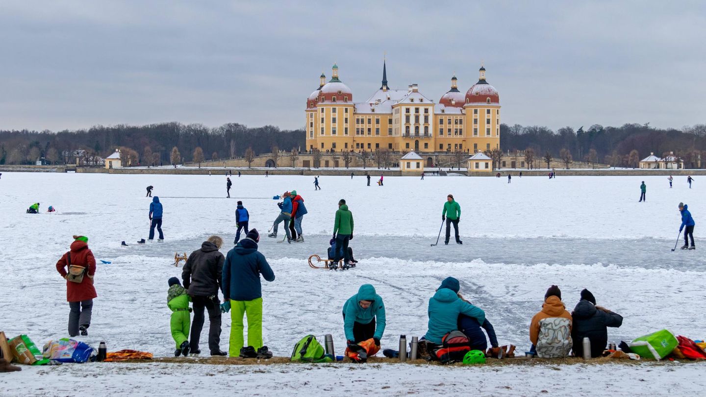 Moritzburger Schlossteich, Sachsen
