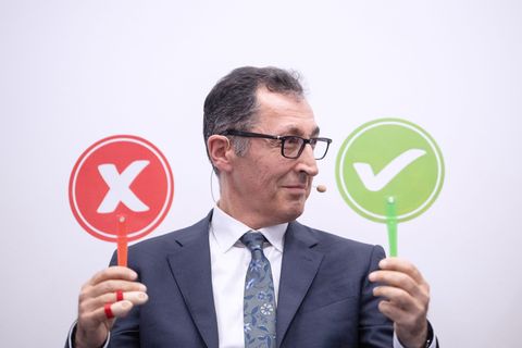 Will sich vor allem auf bessere Leistungen im Schulsystem und nicht auf Strukturdebatten konzentrieren: Grünen-Spitzenkandidat C