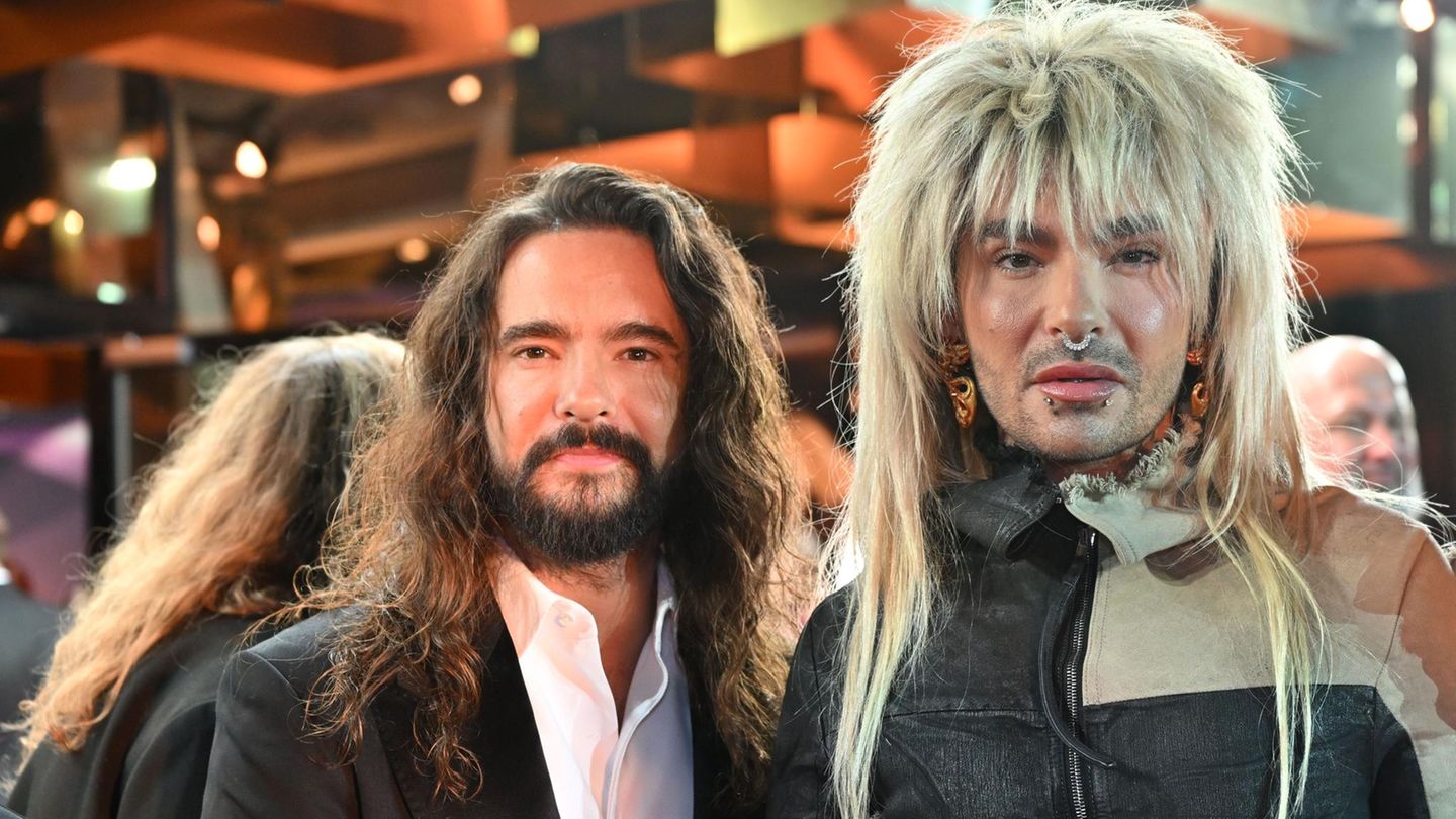 Die Brüder Bill (r.) und Tom Kaulitz