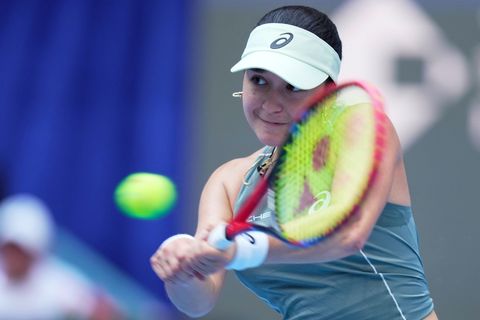 Eva Lys führt das deutsche Tennis-Team in den Playoffs des Billie Jean King Cups an. (Archivfoto) Foto: Mahesh Kumar A./AP/dpa