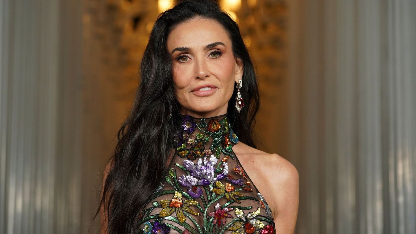 Wird in Berlin erwartet: US-Schauspielerin Demi Moore. (Archivbild) Foto: Jordan Strauss/Invision/AP/dpa