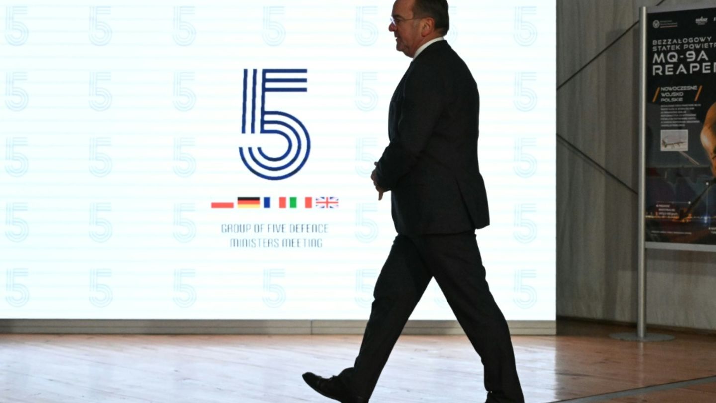 Pistorius bei Group-of-Five-Treffen im Januar in Polen