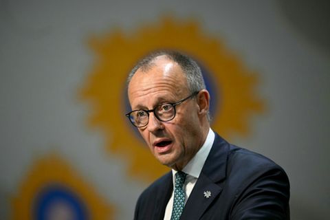 Merz vergangene Woche in Brasilien