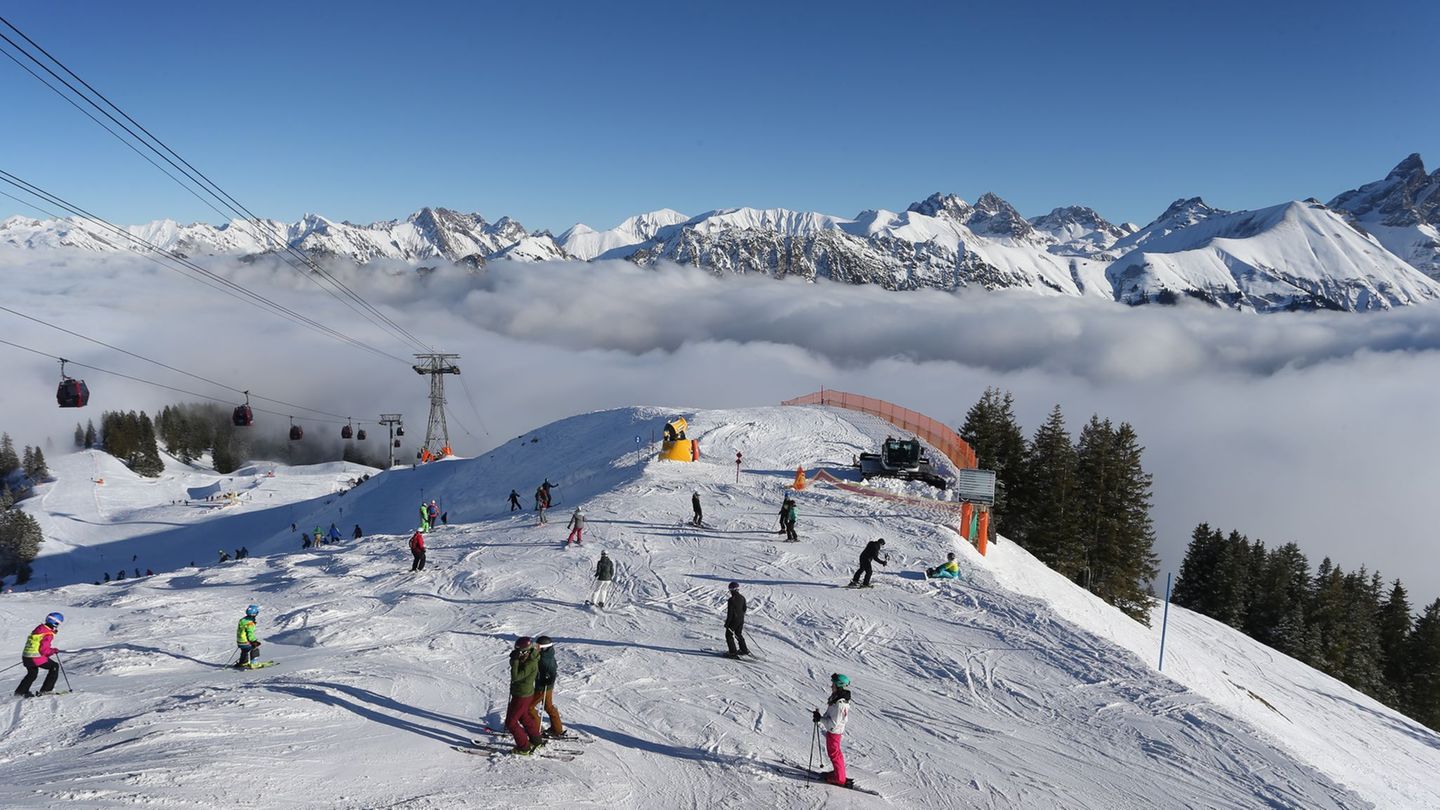 Im Skigebiet am Fellhorn im Allgäu soll ein Sessellift erneuert werden. Naturschutzverbände gehen deshalb auf die Barrikaden. Fo