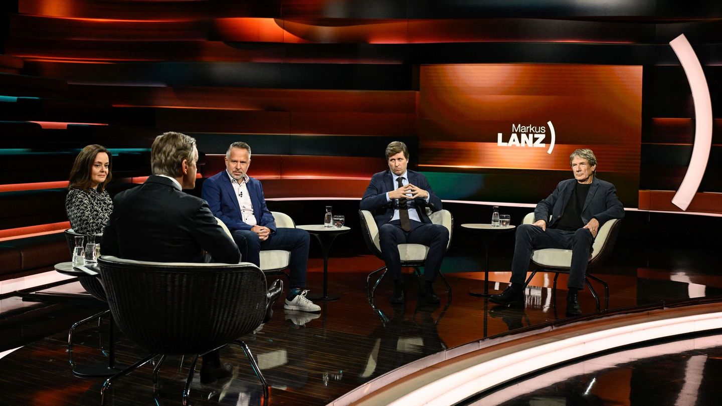 Bei Markus Lanz (vorne) sprach am Donnerstag eine Expertenrunde über die Wirtschaftspolitik von Schwarz-Rot.