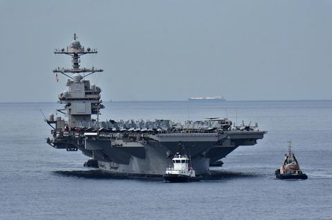 Flugzeugträger USS Gerald R. Ford der USA