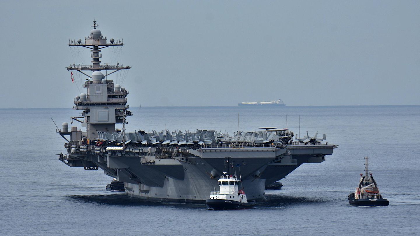 Flugzeugträger USS Gerald R. Ford der USA