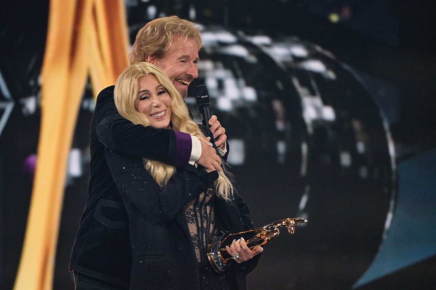 Thomas Gottschalk und Cher