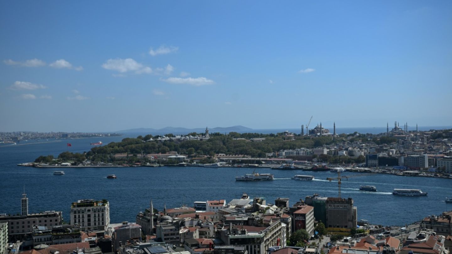 Der Bosporus in Istanbul