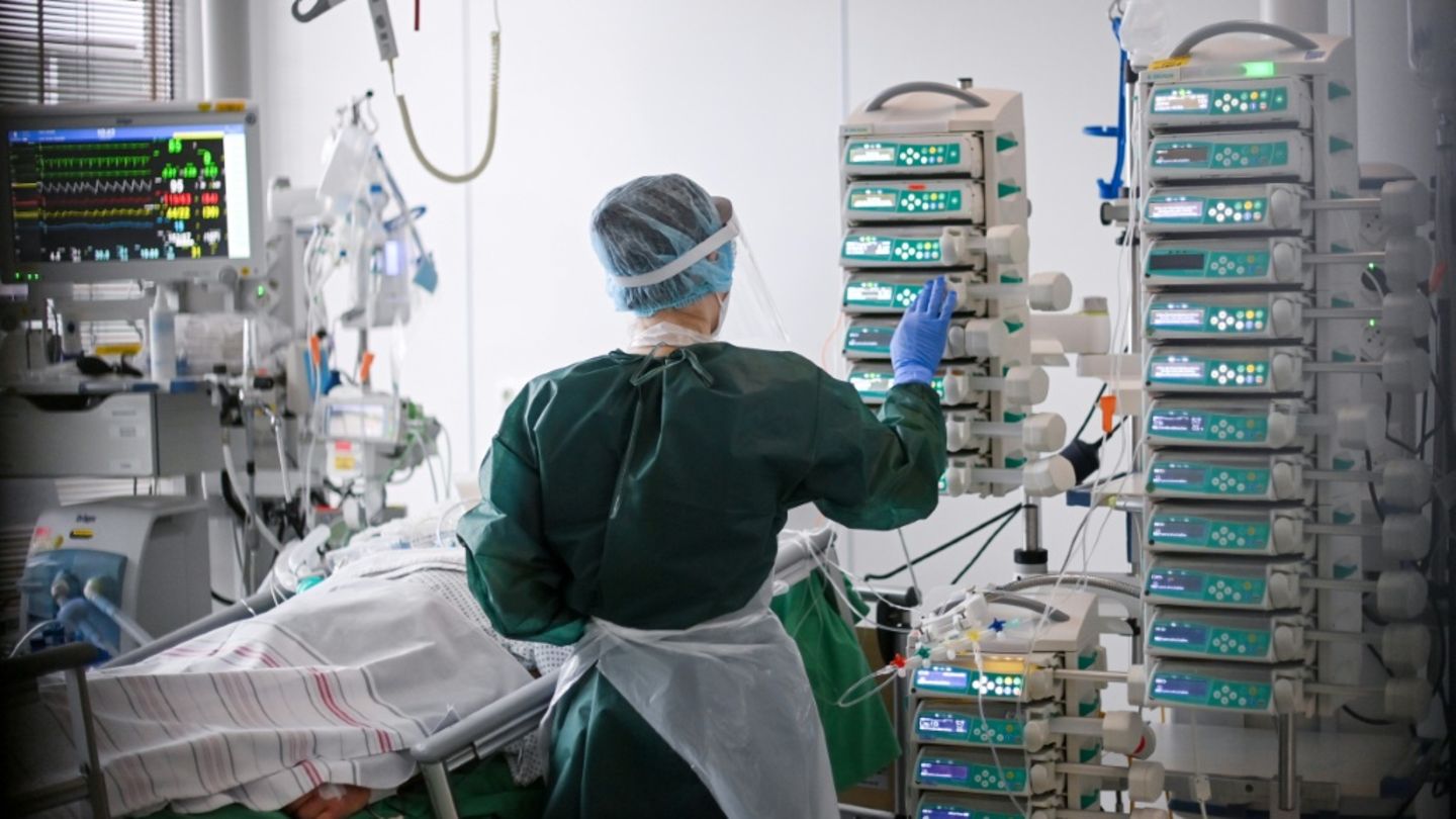 Krankenschwester in einer Klinik