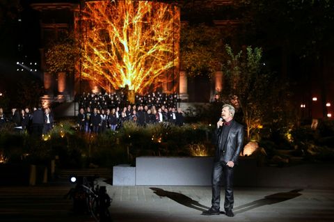 Jesse Hughes auf der Gedenkfeier