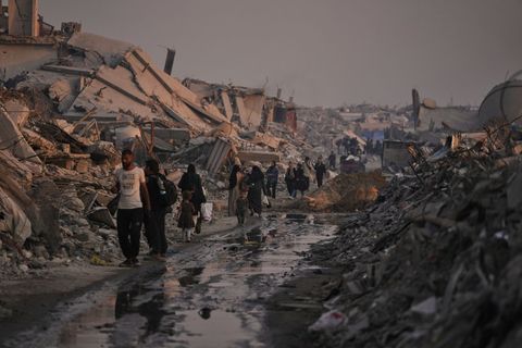 Die Waffenruhe zwischen Israel und der Terrororganisation Hamas bleibt fragil. (Archivbild) Foto: Jehad Alshrafi/AP/dpa