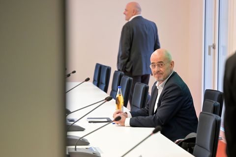 Gegen den BSW-Fraktionsvorsitzenden im Landtag von Brandenburg, Niels-Olaf Lüders, wurde ein Misstrauensantrag gestellt. Foto: M