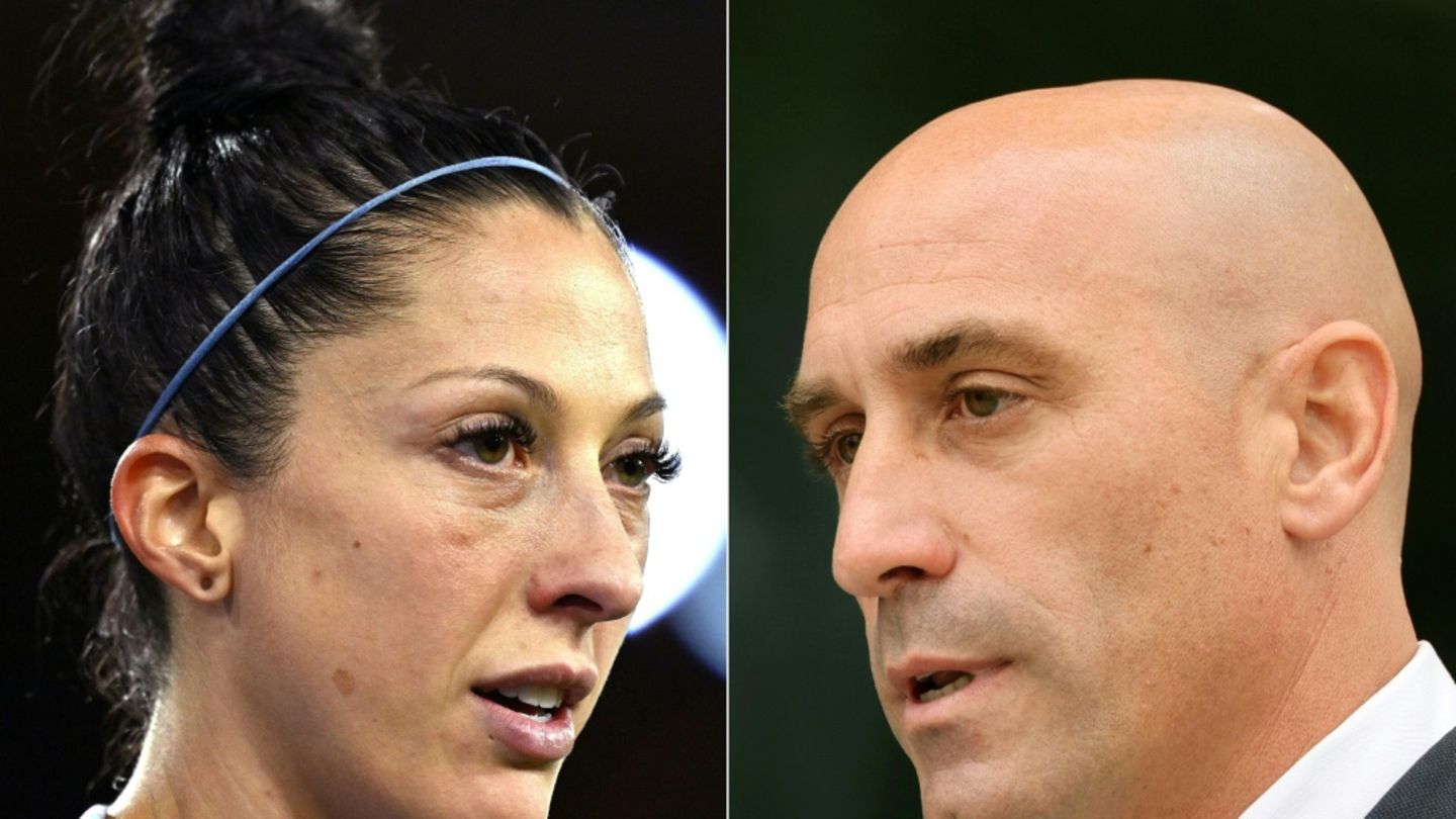 Jenni Hermoso und Luis Rubiales