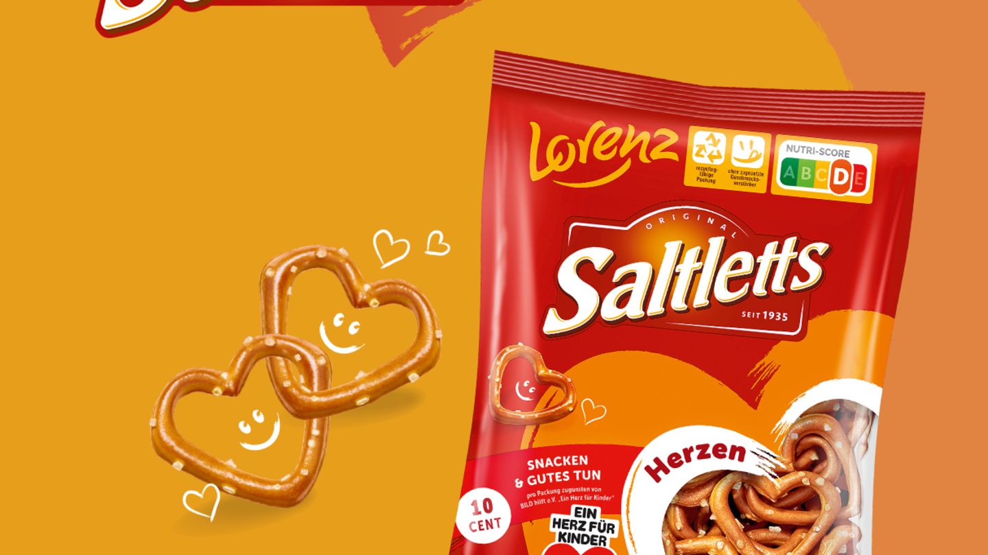 Limited-Edition Saltletts Herzen x "Ein Herz für Kinder"