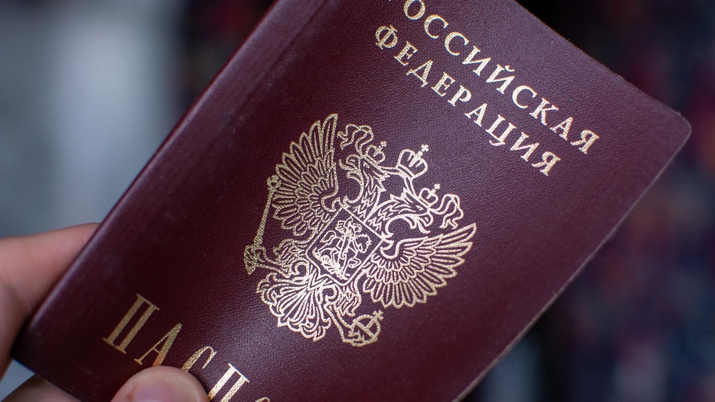ein russischer Pass