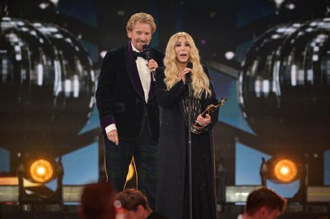Thomas Gottschalk und Cher bei der Bambi-Verleihung
