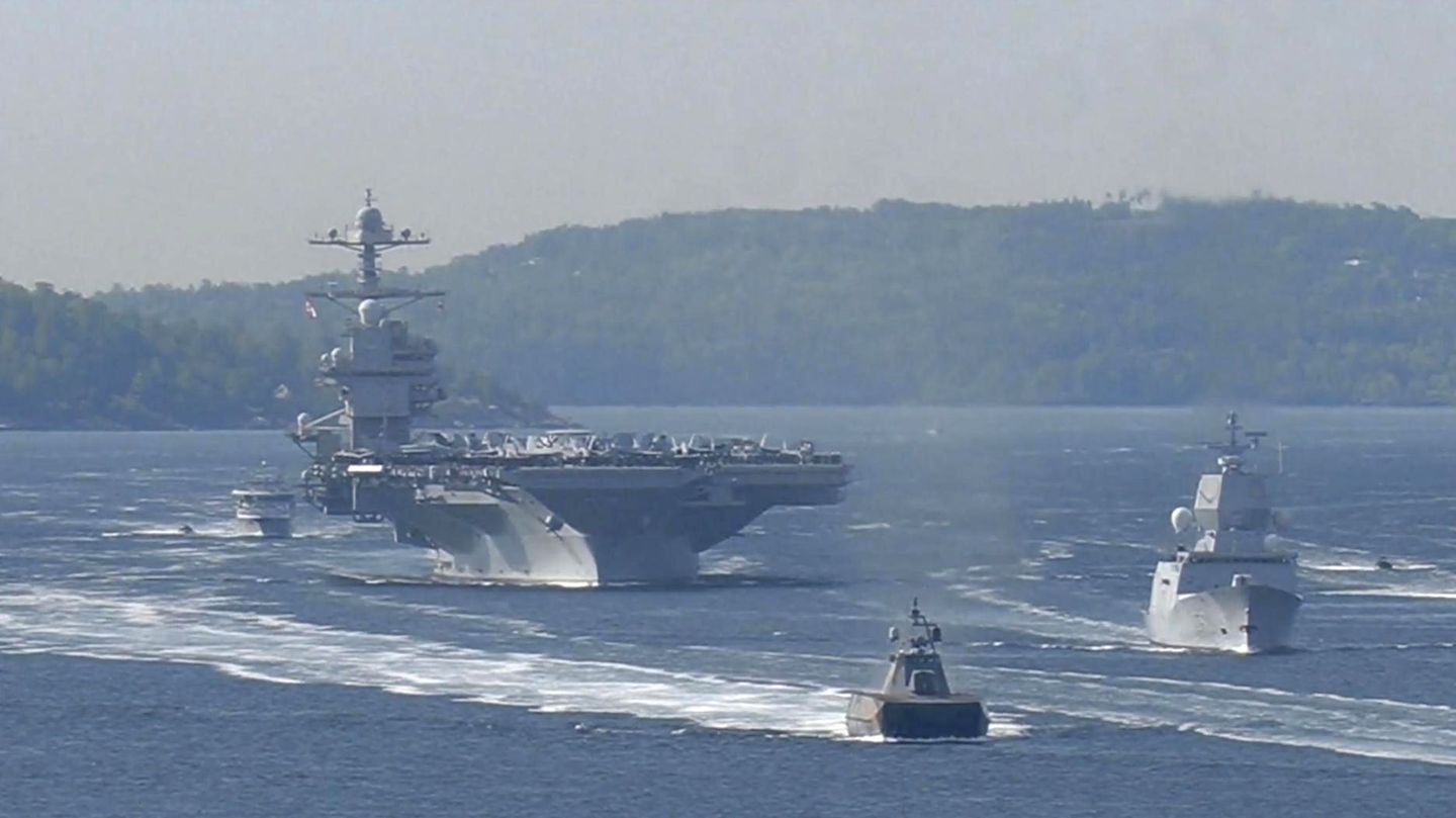 Größtes Kriegsschiff der Welt: Was den Super-Flugzeugträger "Gerald R. Ford" auszeichnet