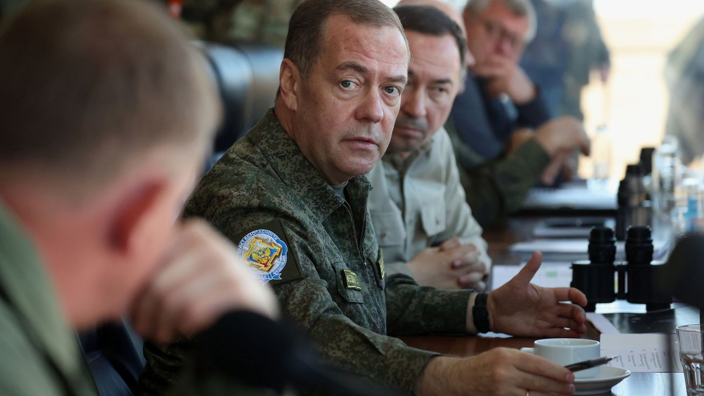 Medwedew wirft der Bundesregierung die Unterdrückung der Opposition in Deutschland vor. (Archivbild) Foto: Ekaterina Shtukina/Po