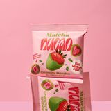 Crunchy Matcha Erdbeeren