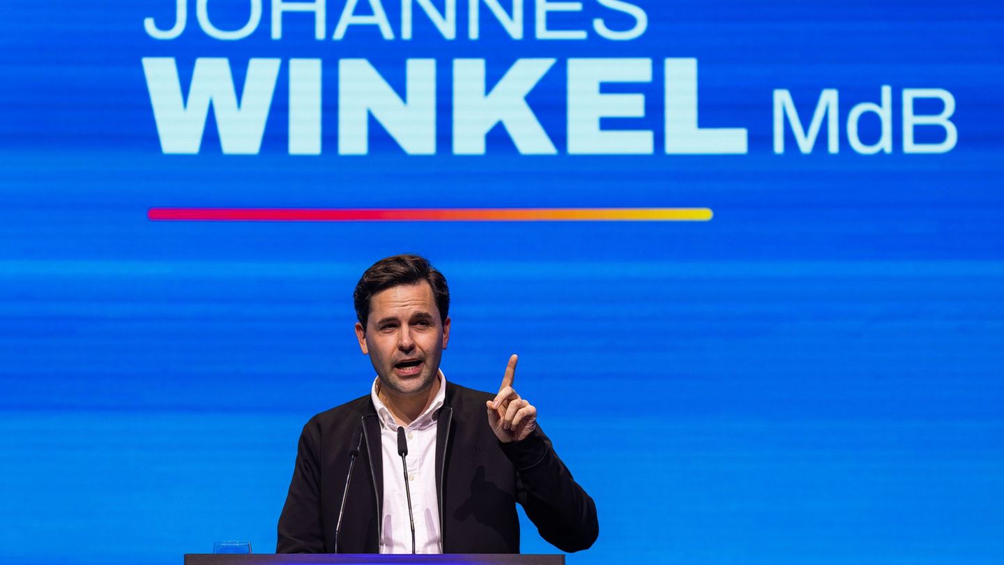 JU-Chef Johannes Winkel will das Rentenpaket der Bundesregierung nicht mittragen. Foto: Philipp von Ditfurth/dpa