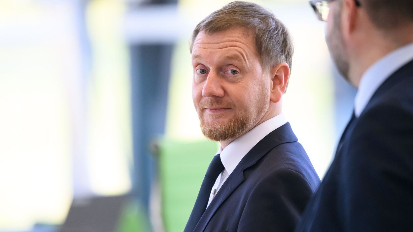 Kretschmer: "Das ist eine berechtigte Kritik von jungen Unionspolitikern." (Archivbild) Foto: Robert Michael/dpa