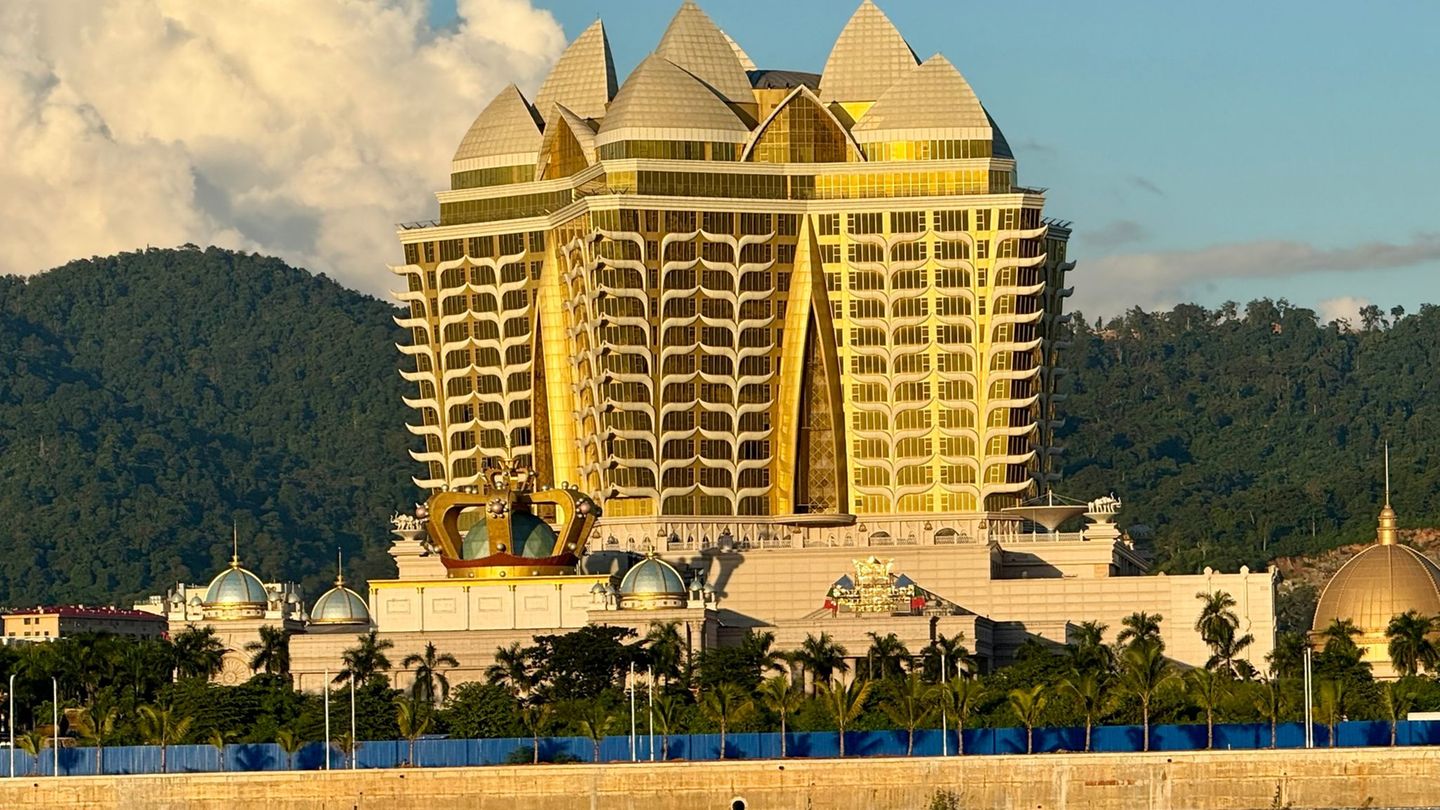 Im neuen chinesischen Schattenreich am Goldenen Dreieck regieren Glücksspiel und Prunk. Foto: Carola Frentzen/dpa