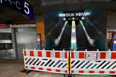 Der Kölner Hauptbahnhof ist für den Fernverkehr gesperrt. Foto: Roberto Pfeil/dpa