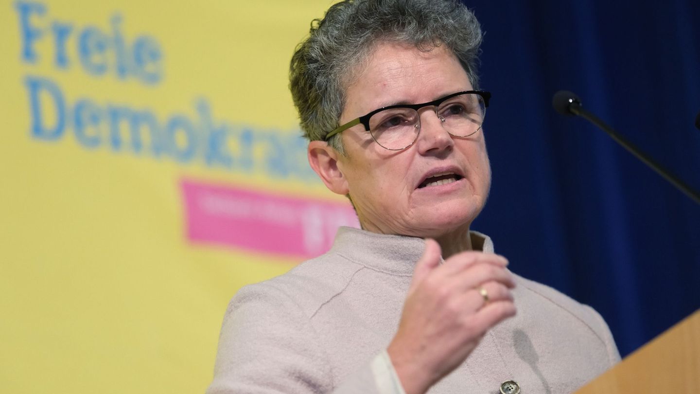 FDP-Landesvorsitzende Lydia Hüskens führt die Liberalen in den Landtagswahlkampf 2026. Foto: Sebastian Willnow/dpa