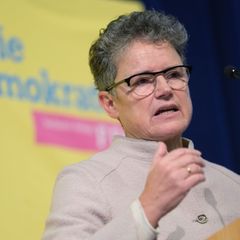 FDP-Landesvorsitzende Lydia Hüskens führt die Liberalen in den Landtagswahlkampf 2026. Foto: Sebastian Willnow/dpa