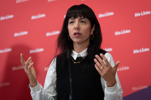 Die Berliner Linke kürte die Abgeordnete Elif Eralp zur Spitzenkandidatin für die Wahl zum Abgeordnetenhaus 2026. (Archivbild) F