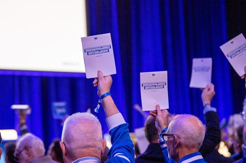 Es gab ein klares Votum bei der Hertha. Foto: Matthias Koch/Sportfoto Matthias Koch./dpa