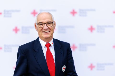 Hans-Michael Weisky ist neuer Präsident des Bayrischen Roten Kreuzes (BRK). Foto: Matthias Balk/Bayrisches Rotes Kreuz/dpa