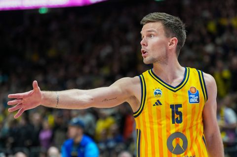 Der Isländer Martin Hermannsson ist der Taktgeber im Alba-Spiel. (Archivfoto) Foto: Soeren Stache/dpa