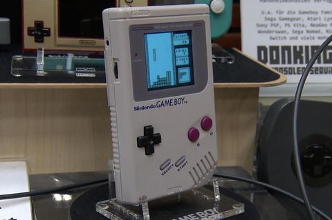 Ein original Nintendo Gameboy.
