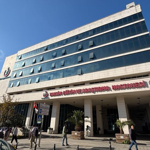 Das Taksim-Krankenhaus in Istanbul, Türkei. Hier werden die Touristen nach Vergiftungserscheinungen behandelt.