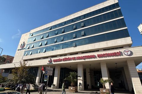 Das Taksim-Krankenhaus in Istanbul, Türkei. Hier werden die Touristen nach Vergiftungserscheinungen behandelt.