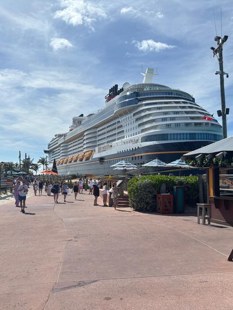Disney Destiny in Castaway Cay