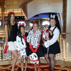 Disney Destiny-Kreuzfahrt-Gäste: Lena, Daniell und ihre Kinder