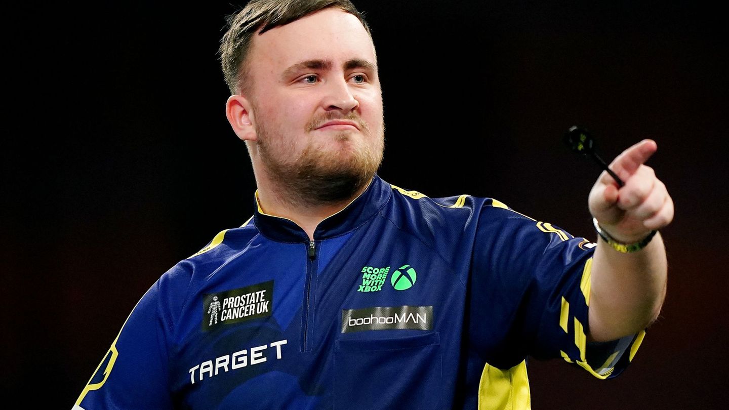 Als Jüngster: Darts: Littler wird erstmals Nummer eins der Welt