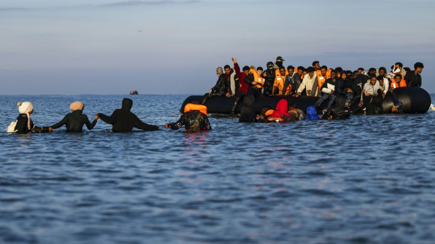 Flüchtlinge im Ärmelkanal