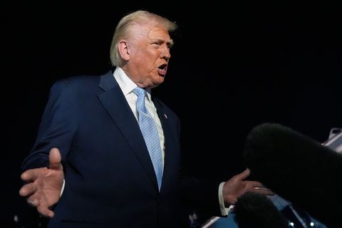 Trump stellt sich jetzt hinter eine Abstimmung zu den Epstein-Akten. Foto: Manuel Balce Ceneta/AP/dpa